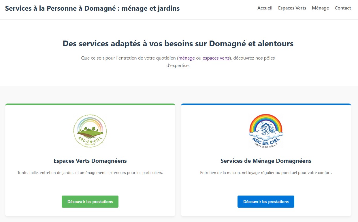 site SAP Domagné