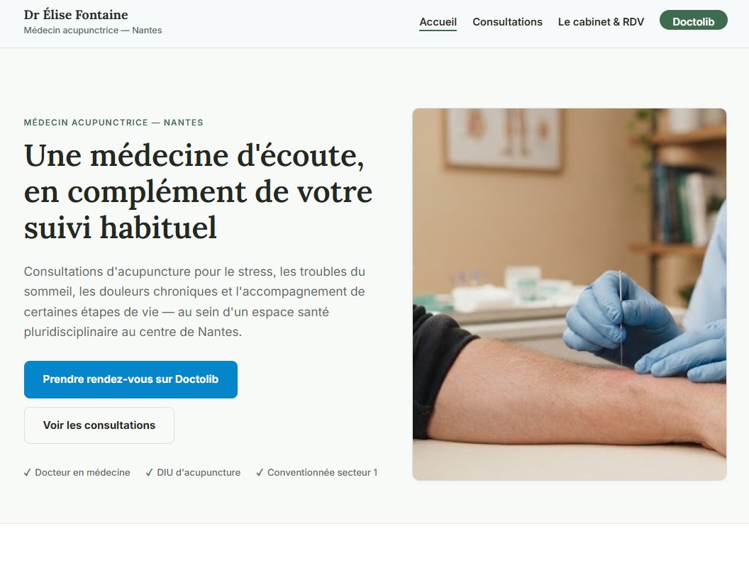 acuponcteur